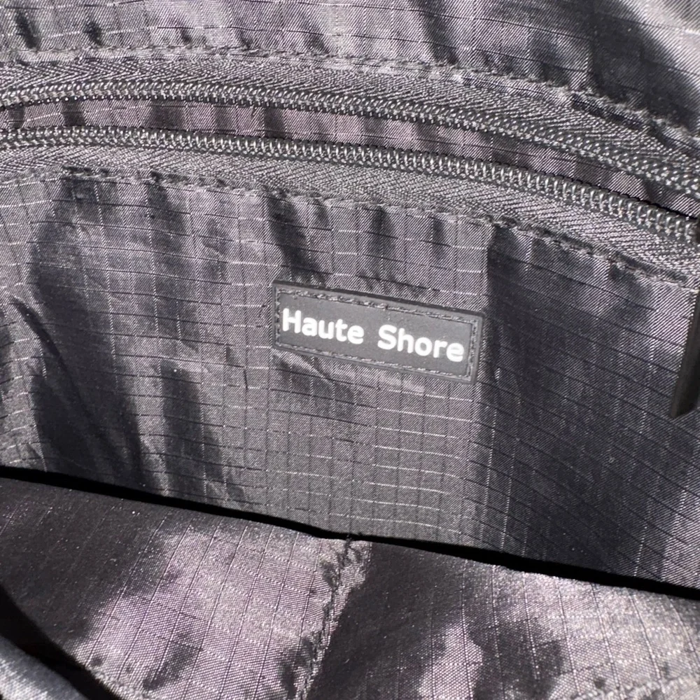 Haute Shore Neoprene Crossbody Bag Full size with Top and Front Zipper entries - Picture 5 of 7